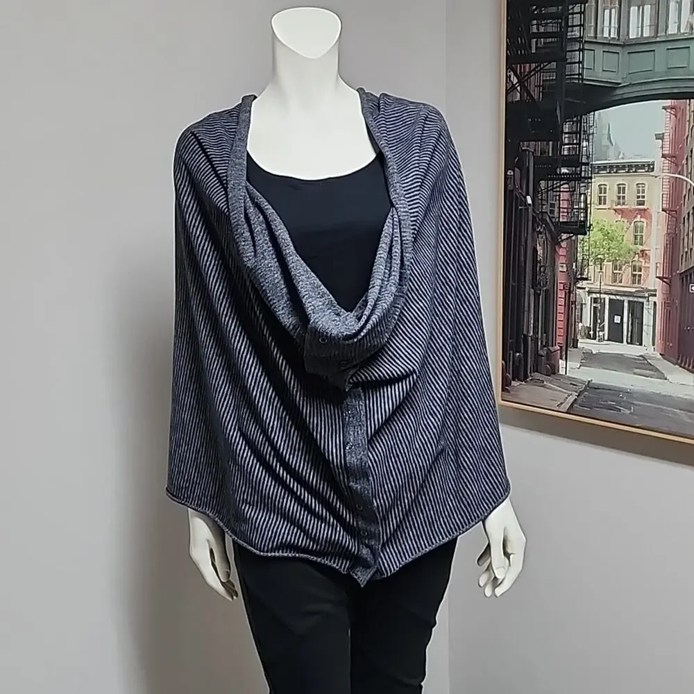 Lululemon Vinyasa Scarf Mini Check Pique Black Pique Rulu